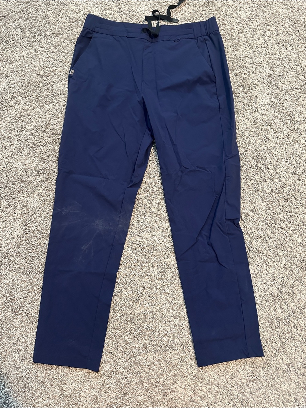 Figs Navy Scrub Pants ~ Large